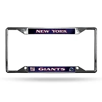 NFL License Plate Frame Metal Giants