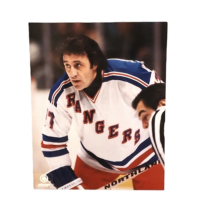 NHL 8X10 Vintage Player Photograph Close Up Phil Esposito Rangers