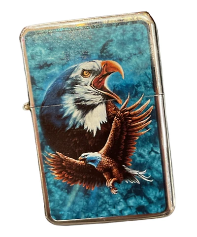 Star Lighter Eagle Blue Background