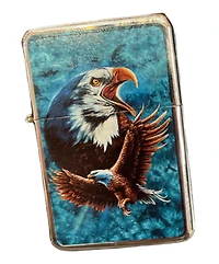 Star Lighter Eagle Blue Background