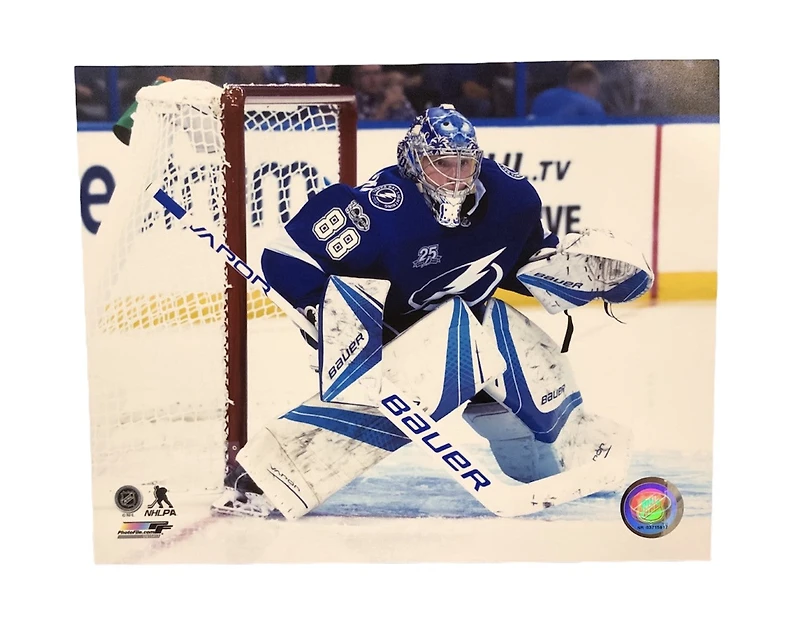 NHL 8x10 Player Photograph Andrei Vasilevsky Lightning