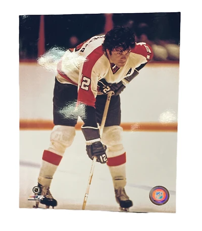 NHL 8x10 Vintage Player Photograph Gary Dornhoefer Flyers