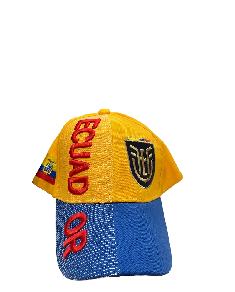 Country Hat 3D Ecuador