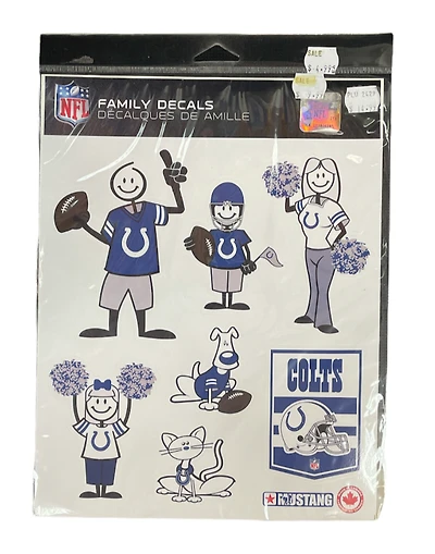 NFL Family Decals Colts