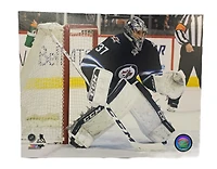 NHL 8x10 Player Photograph In Position Connor Hellebuyck Jets