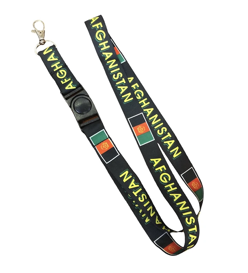 Country Lanyard Afghanistan