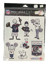 NFL Family Decals Texans