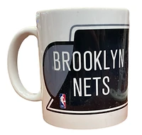 NBA Coffee Mug Subl. 11 Oz C-Handle White Nets