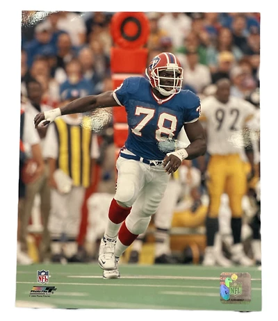 NFL 8X10 Vintage Player Photograph Home Bruce Smith Bills