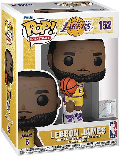 NBA Player Pop! Figure Lebron James Lakers #152