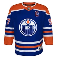 NHL Youth Player Premier Jersey Home Connor McDavid Oilers