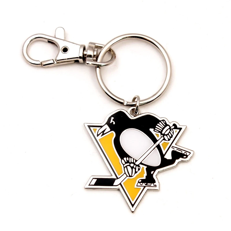 NHL Keychain and Swivel Clip Logo Penguins