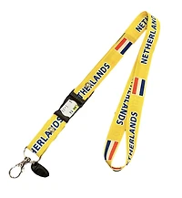 Country Lanyard Netherlands (Yellow)
