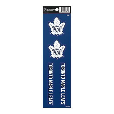 NHL 4Pc Sticker Sheet Maple Leafs