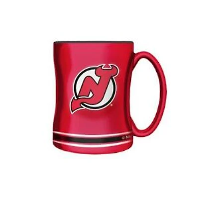 NHL Coffee Mug Sculpted Relief Devils