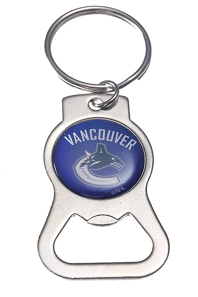 NHL Keychain Bottle Opener Canucks