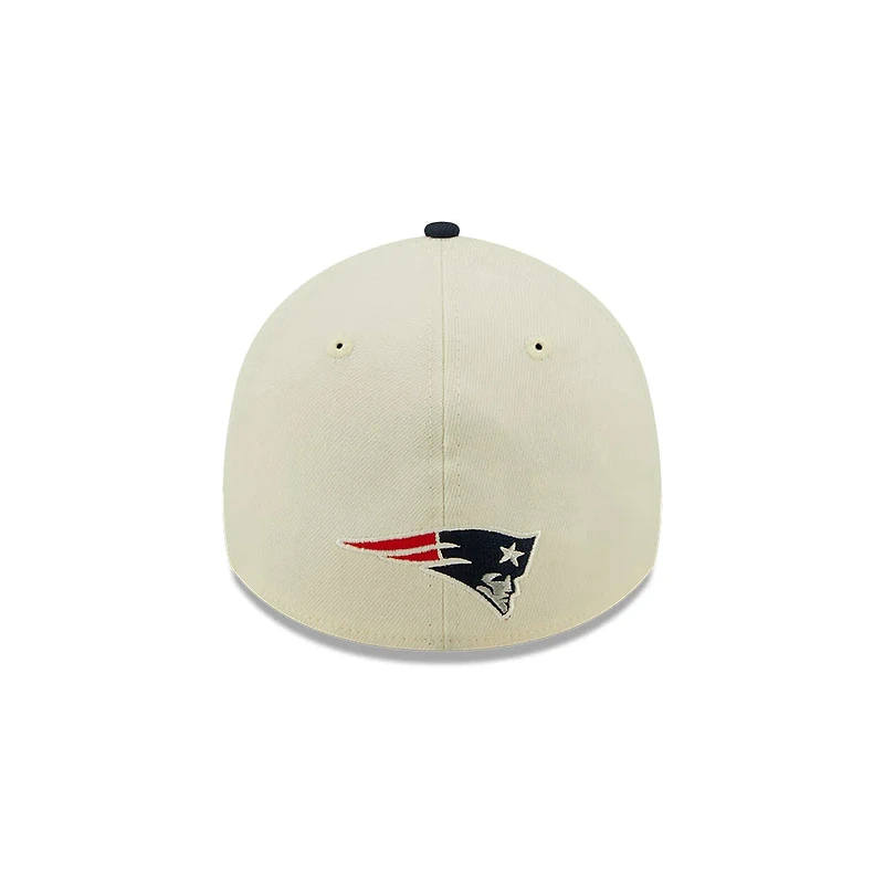 NFL Hat 3930 Sideline 2022 Cream Patriots