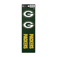 NFL 4Pc Sticker Sheet Packers