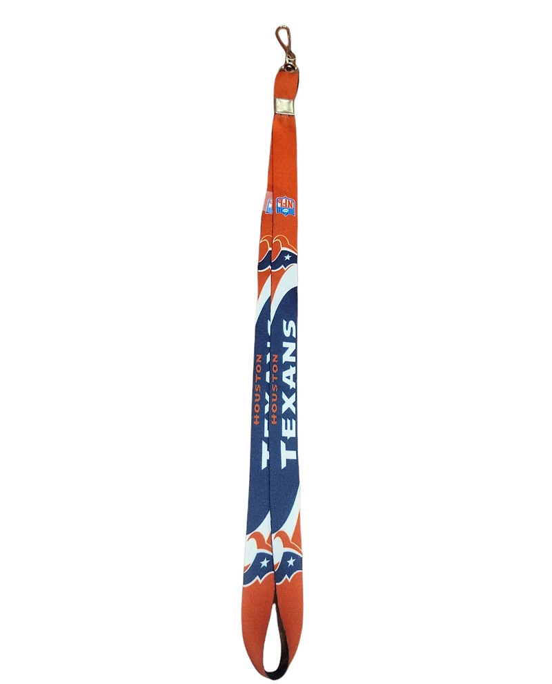 NFL Lanyard Sublimated Texans