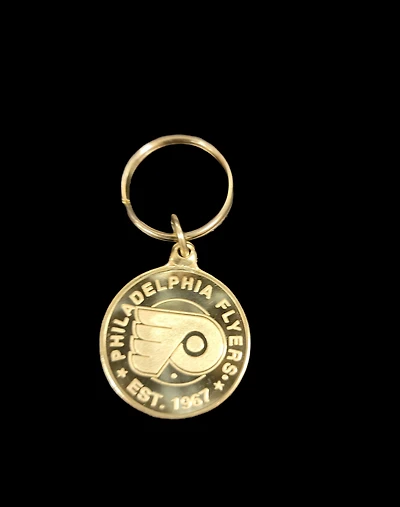 NHL Keychain Bronze Coin Flyers