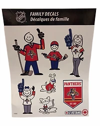 NHL Family Decals Panthers (1993-2016 Logo)