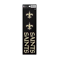 NFL 4pc Sticker Sheet Saints
