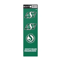 CFL 4Pc Sticker Sheet Roughriders