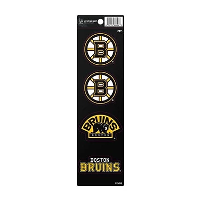 NHL 4Pc Sticker Sheet Bruins