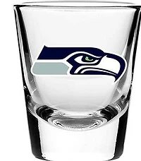 NFL Shot Glass 2oz Clear Seahawks