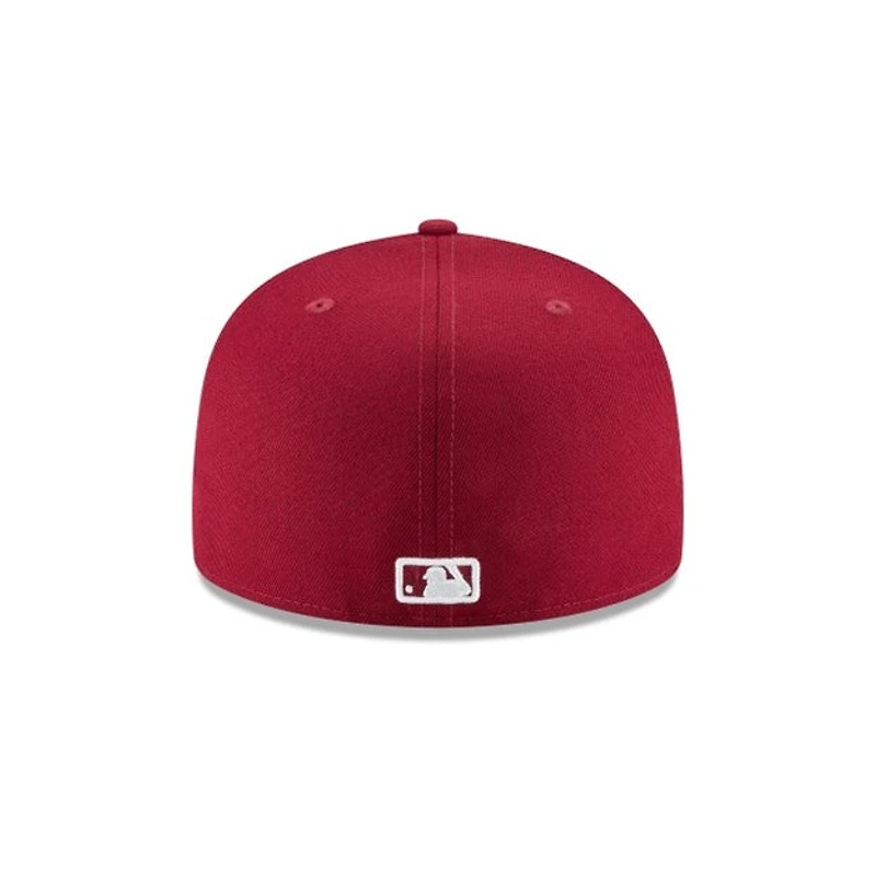 MLB Hat 5950 Basic Cardinal Yankees (Burgundy)