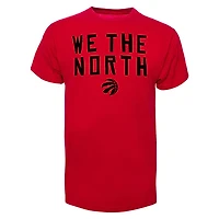 NBA T-Shirt We The North Stack Raptors (Red)