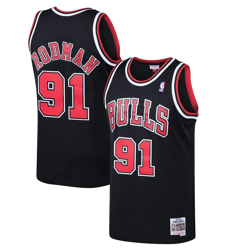 NBA Hardwood Classics Player 1997-98 Swingman Jersey Dennis Rodman Bulls