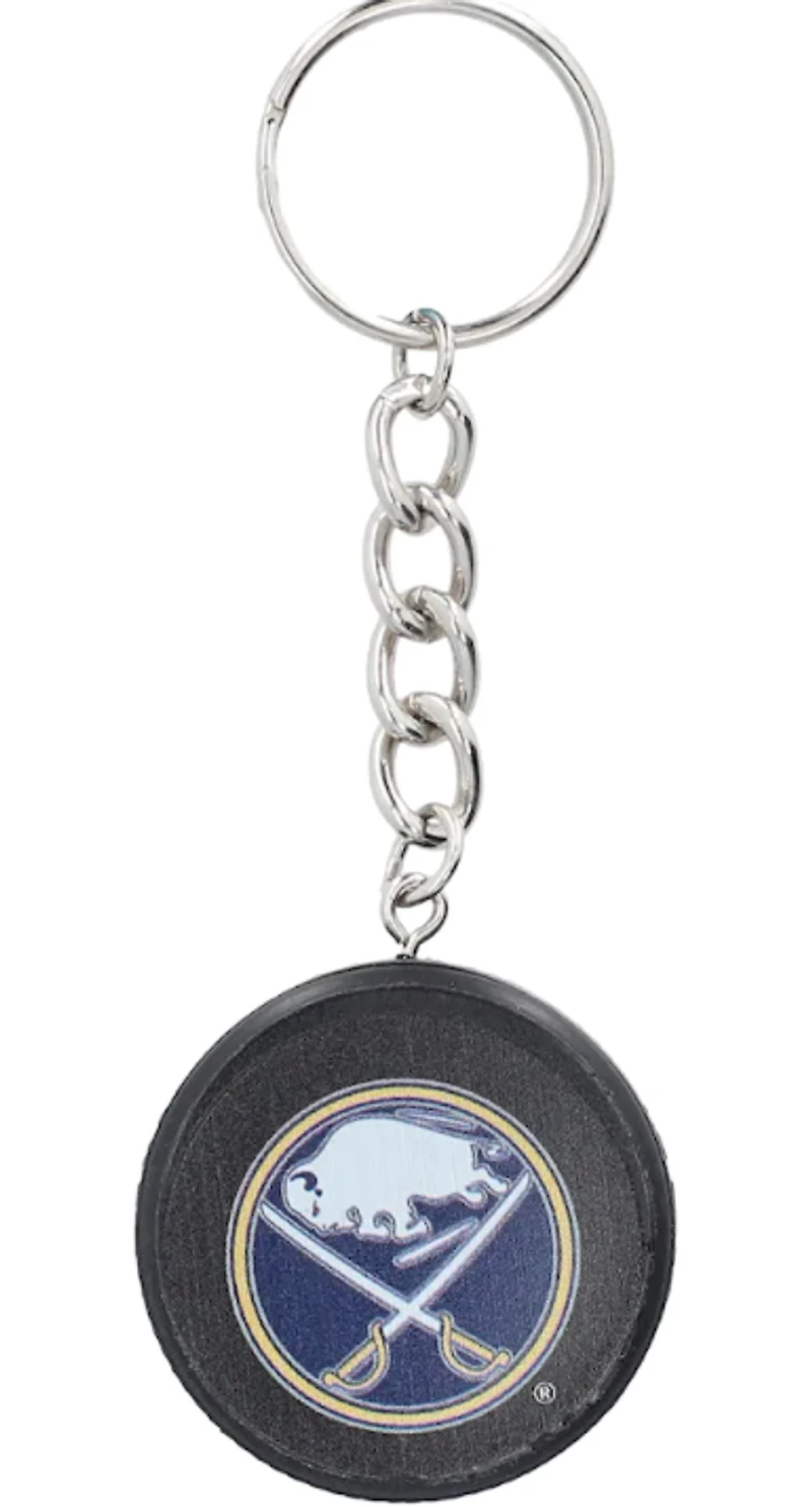 NHL Keychain Puck Sabres