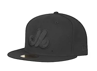MLB Hat 5950 Cooperstown Black on Expos