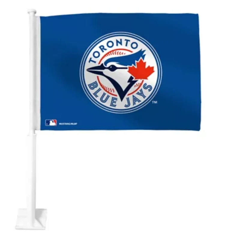 MLB Car Flag 11x15 Blue Jays