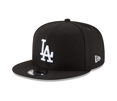 MLB Hat 950 Basic Snapback Black and White Dodgers
