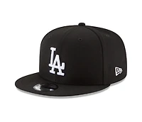 MLB Hat 950 Basic Snapback Black and White Dodgers