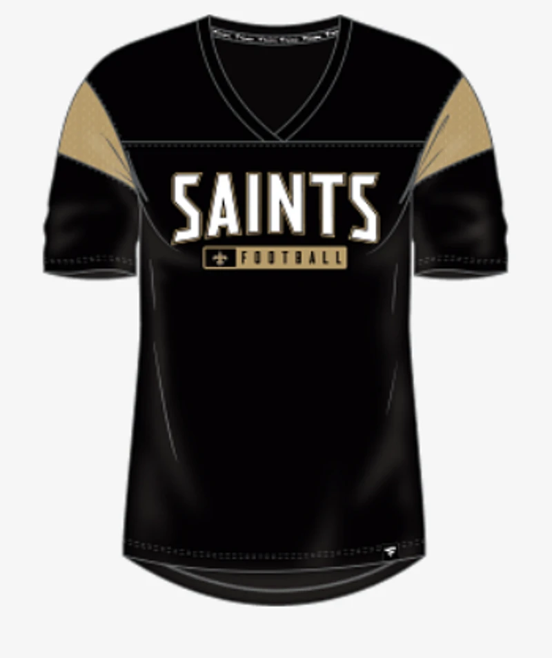 NFL Ladies T-Shirt Team Loyalty Saints