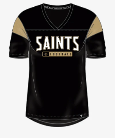 NFL Ladies T-Shirt Team Loyalty Saints