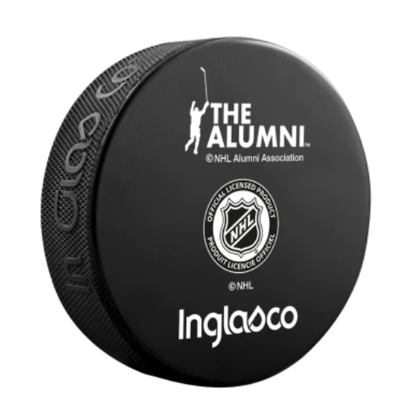 NHL Alumni Player Puck Mark Messier Rangers