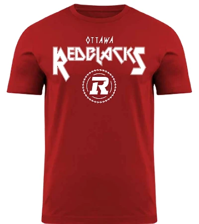 CFL T-Shirt Rock On Redblacks