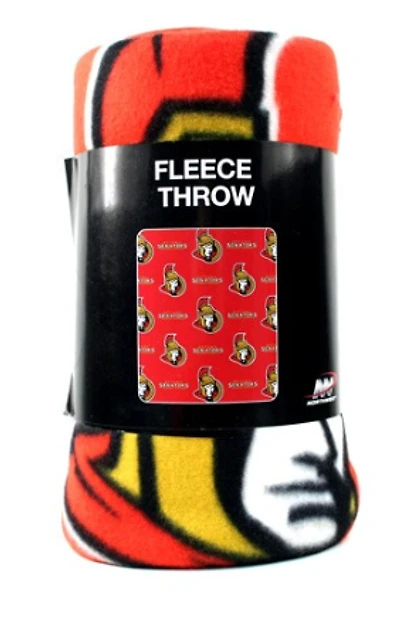 NHL Fleece Throw Repeater Senators