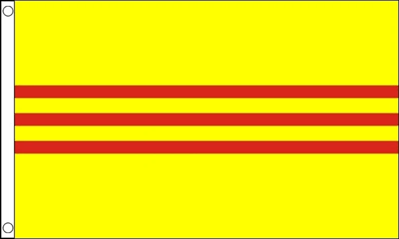 Country Flag 3X5 Vietnam (1948-1975)