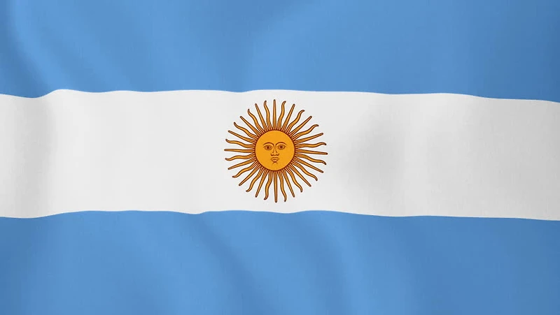 Country Flag 3x5 Argentina