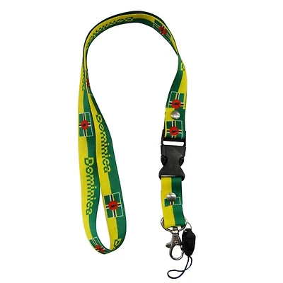 Country Lanyard Dominica (Yellow)