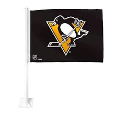 NHL Car Flag 11x15 Penguins