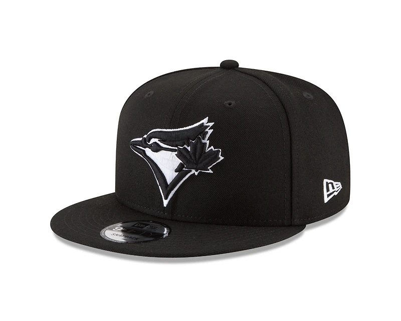 MLB Hat 950 Basic Snap Black and White Blue Jays