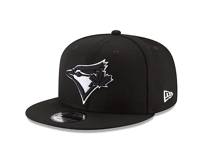 MLB Hat 950 Basic Snap Black and White Blue Jays