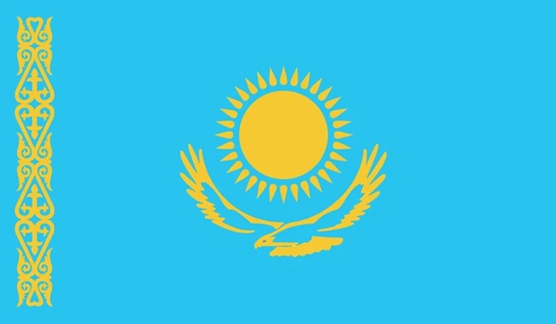 Country Flag 3x5 Kazakhstan