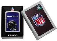 NFL Zippo Lighter Helmet Chrome Ravens